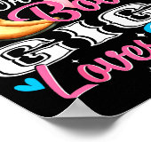 Boots Or Bows Gigi Loves You Gender Reveal Family  Poster (Hoek)