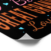 Boots Or Bows Great Grandpa Loves You Gender Revea Poster (Hoek)
