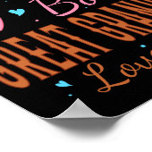 Boots Or Bows Great Grandpa Loves You Gender Revea Poster (Hoek)