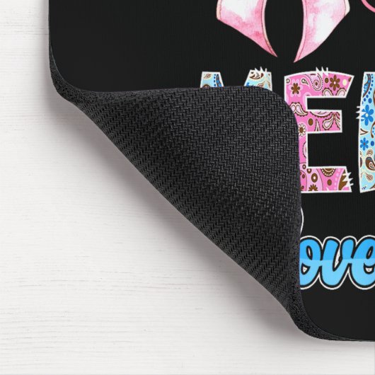 Boots Or Bows Memaw Loves You Gender Reveal Wester Muismat (Hoek)