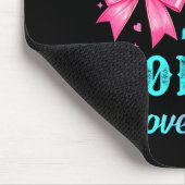 Boots Or Bows Momma Loves You Gender Reveal Family Muismat (Hoek)