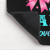 Boots Or Bows Pappy Loves You Gender Reveal Family Muismat (Hoek)