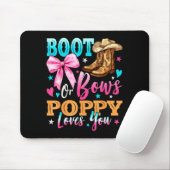 Boots Or Bows Ppy Loves You Gender Reveal Family  Muismat (Met muis)