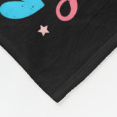 Boots Or Bows Ps Loves You Gender Reveal Family  Fleece Deken (Hoek)