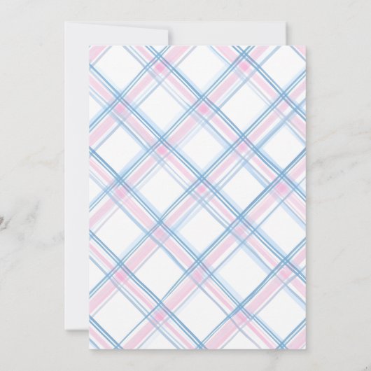 Boots or Bows Western Gender Reveal Kaart (Achterkant)