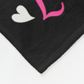 Boots Or Bows Yaya Loves You Gender Reveal Family  Fleece Deken (Hoek)