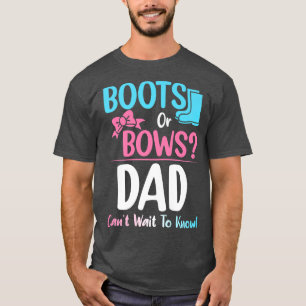 Boots Pap Geslacht Zwangerschap Bekend maken T-shirt