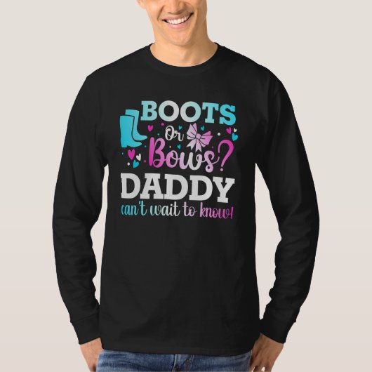 Boots pappie Baby shower Anno onthullen T-shirt (Voorkant)
