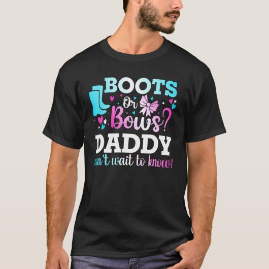 Boots pappie Baby shower Anno onthullen T-shirt (Voorkant)