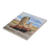 Boots & Spurs Tegel Tegeltje (Zijkant)