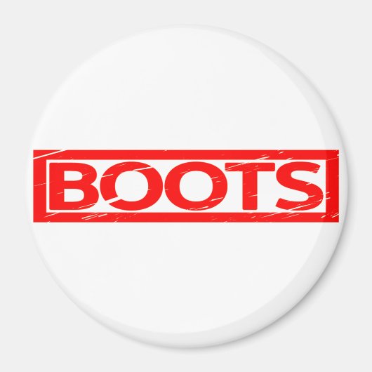 Boots Stamp Magneet (Voorkant)