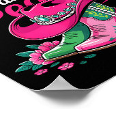 Boots To The Ground Nk Cowgirl  Poster (Hoek)