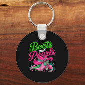 Boots To The Ground Nk Cowgirl  Sleutelhanger (Voorkant)