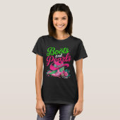 Boots To The Ground Nk Cowgirl  T-shirt (Voorkant volledig)