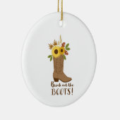 Boots uitbreken keramisch ornament (Rechts)