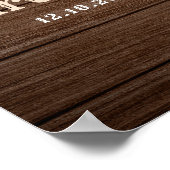 Boots van een landelijke cowgirl Bloemrijke verjaa Poster (Hoek)