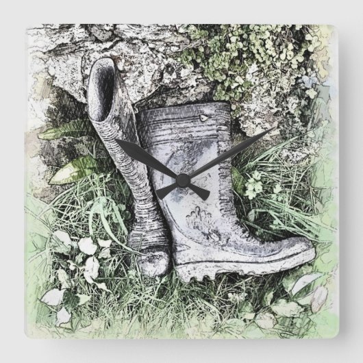 BOOTS VIERKANTE KLOK (Voorkant)