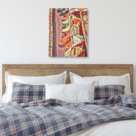 Boots Wrapped Canvas Afdruk (Insitu (Slaapkamer))