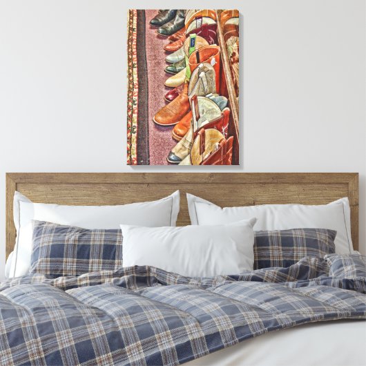 Boots Wrapped Canvas Afdruk (Insitu (Slaapkamer))