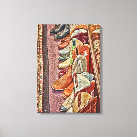 Boots Wrapped Canvas Afdruk (Voorkant)