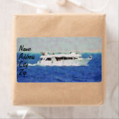 Bootschilderij Etiket (Insitu)