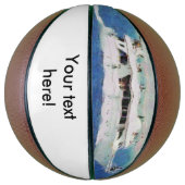 Bootschilderij Mini Basketbal (Verticaal)