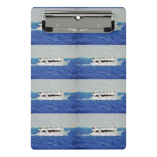 Bootschilderij Mini Klembord (Voorkant)