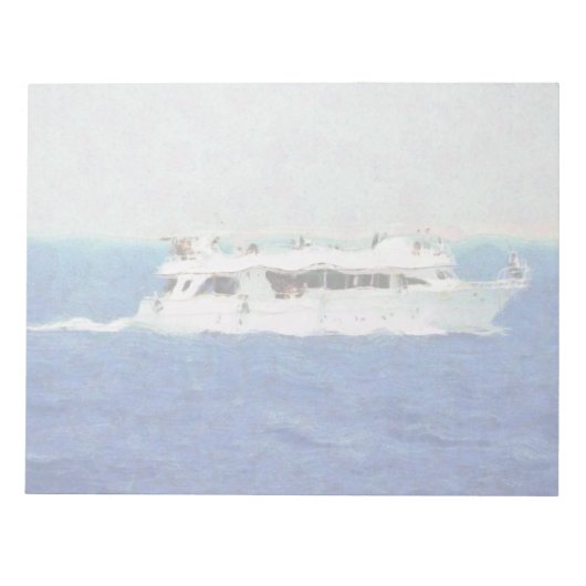 Bootschilderij Notitieblok (Voorkant)