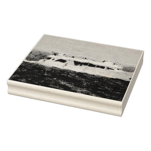 Bootschilderij Rubberstempel (Stempel)