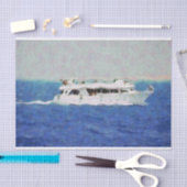 Bootschilderij Tissuepapier (Craft)