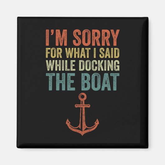 Bootschoen shirt  magneet (Voorkant)