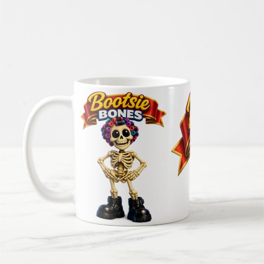 Bootsie Bones Koffiemok (Links)