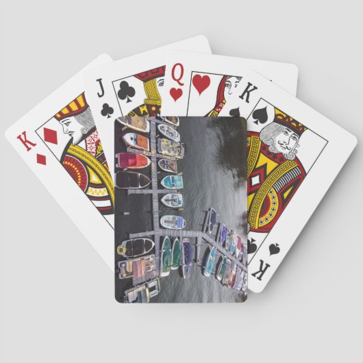 Bootskaarten spelen speelkaarten (Achterkant)