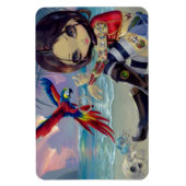 "Bootstrap Betsy" Flex Magnet Magneet (Verticaal)