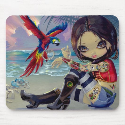 "Bootstrap Betsy" Mousepad Muismat (Voorkant)