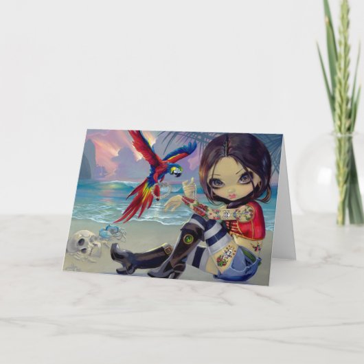 "Bootstrap Betsy"-Wenskaart Kaart (Voorkant)