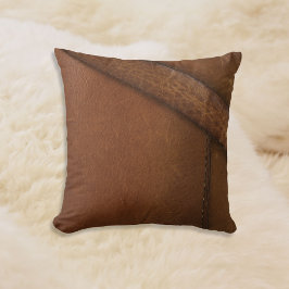 Bootstrap Faux Leather Kussen