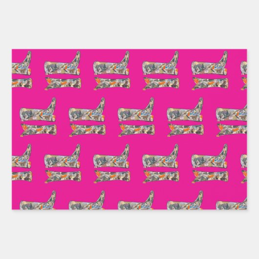 Bootsy Baby Collage-boots inpakpapier vellen (Voorkant 3)