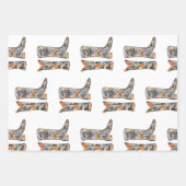 Bootsy Baby Collage-boots inpakpapier vellen (Voorkant)