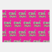 Bootsy Baby Collage boots wrapping paper sheets (Voorkant 3)