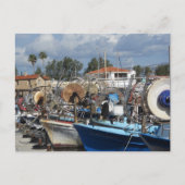 Boottocht bij Paphos Harbor Briefkaart (Voorkant)