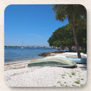 Boottocht op Sarasota, Florida Bier Onderzetter