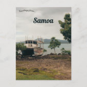 Boottocht op Upolu Samoa Briefkaart (Voorkant)