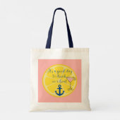 boottocht tote bag (Achterkant)