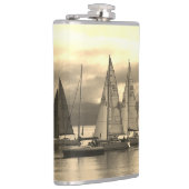 Boottochten in Rothesay Bay, Schotland. Sailor's W Heupfles (Rechts)