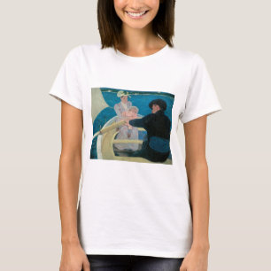 Boottochtje van Mary Cassatt, Vintage Fine Art T-shirt