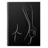 Booty and wine oclock - B&W Notitieboek (Voorkant)