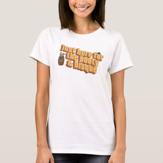 Booty & Bisque  T-shirt (Voorkant)