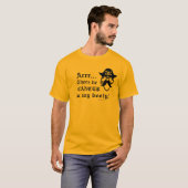 Booty Cancer T-shirt (Voorkant volledig)