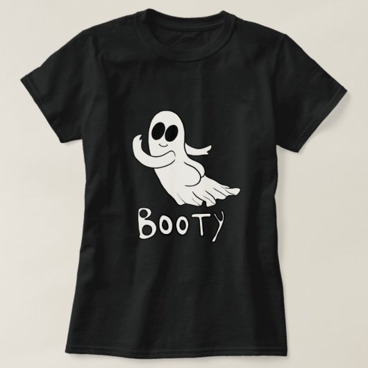Booty Halloween T-shirt (Design voorkant)